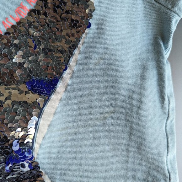 SOLD - Mini Boden shirt with sequins - Picture 7 of 9